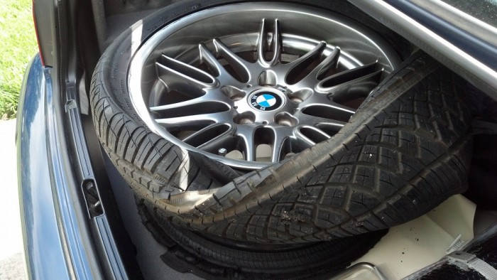 Flat tyre bmw #5
