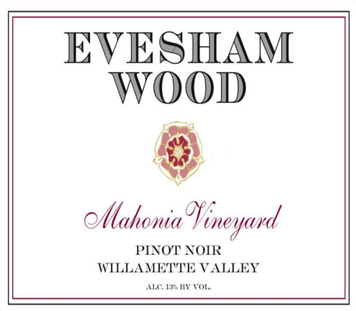 Excellent Pinot Noir - Evesham Wood Mahonia Vineyard