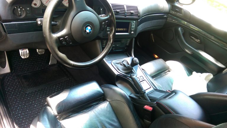 E39 M5 Interior