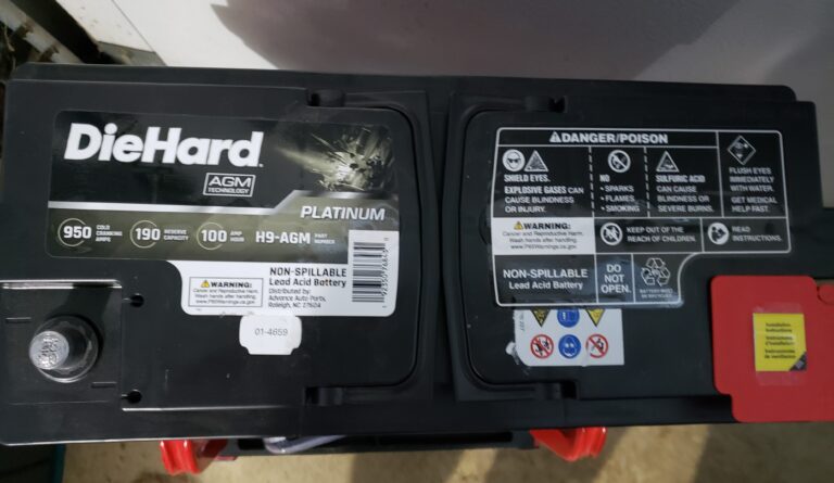 E39 M5 battery