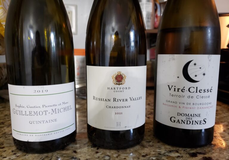 Summer Chardonnays