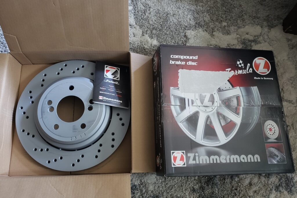 E46 M3 Rear Rotors and Pads