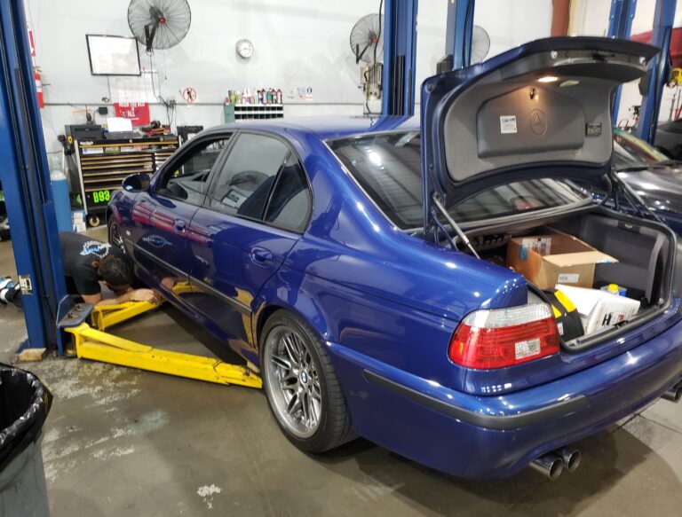 E39 M5 Brake and Washer Fluid Maintenance