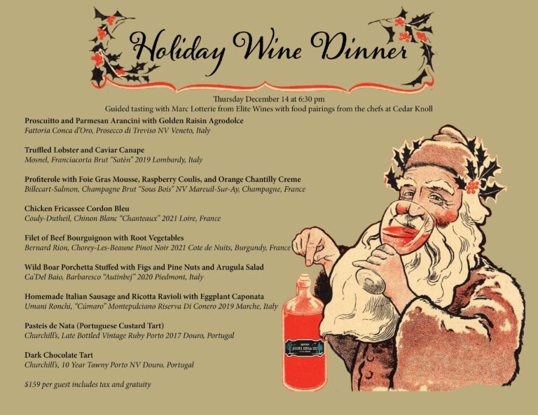 French-Italian Wine Dinner