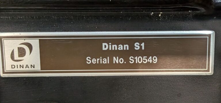 The Dinan S-1 M5 That Got Away