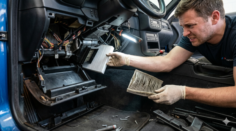 Replacing the Cabin Microfilter on My BMW E36 M3