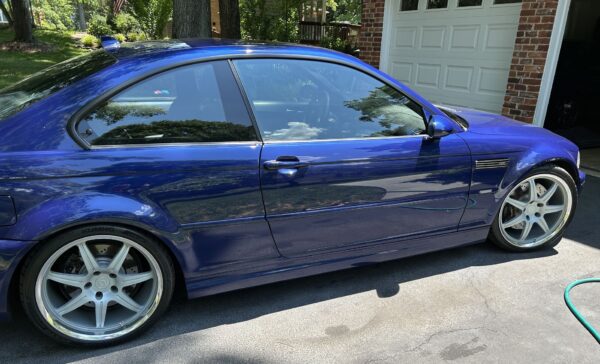 E46 M3 Dinan Wheels Installed